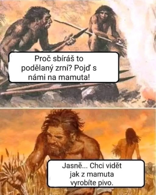 Jeden z (pra)histórie...